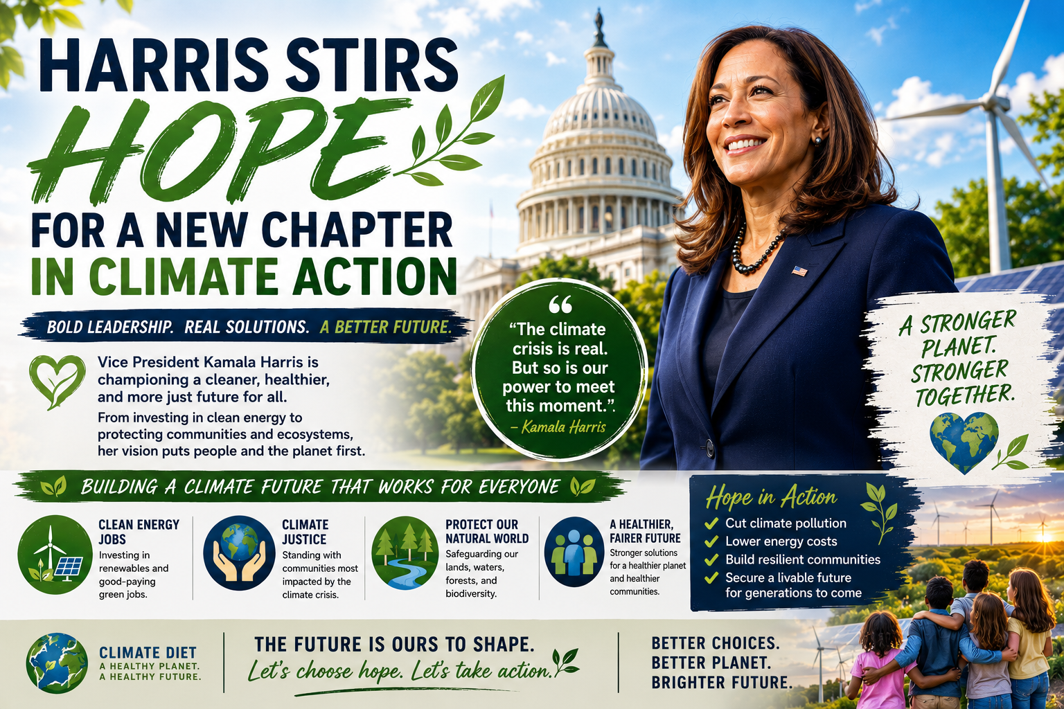 Harris Stirs Hope for a New Chapter in Climate Action