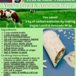 Vegan Lentil & Avocado Wrap