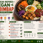 Korean-Inspired Vegan Bibimbap