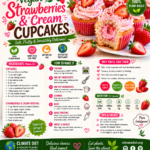 Vegan Strawberries & Cream Cupcakes