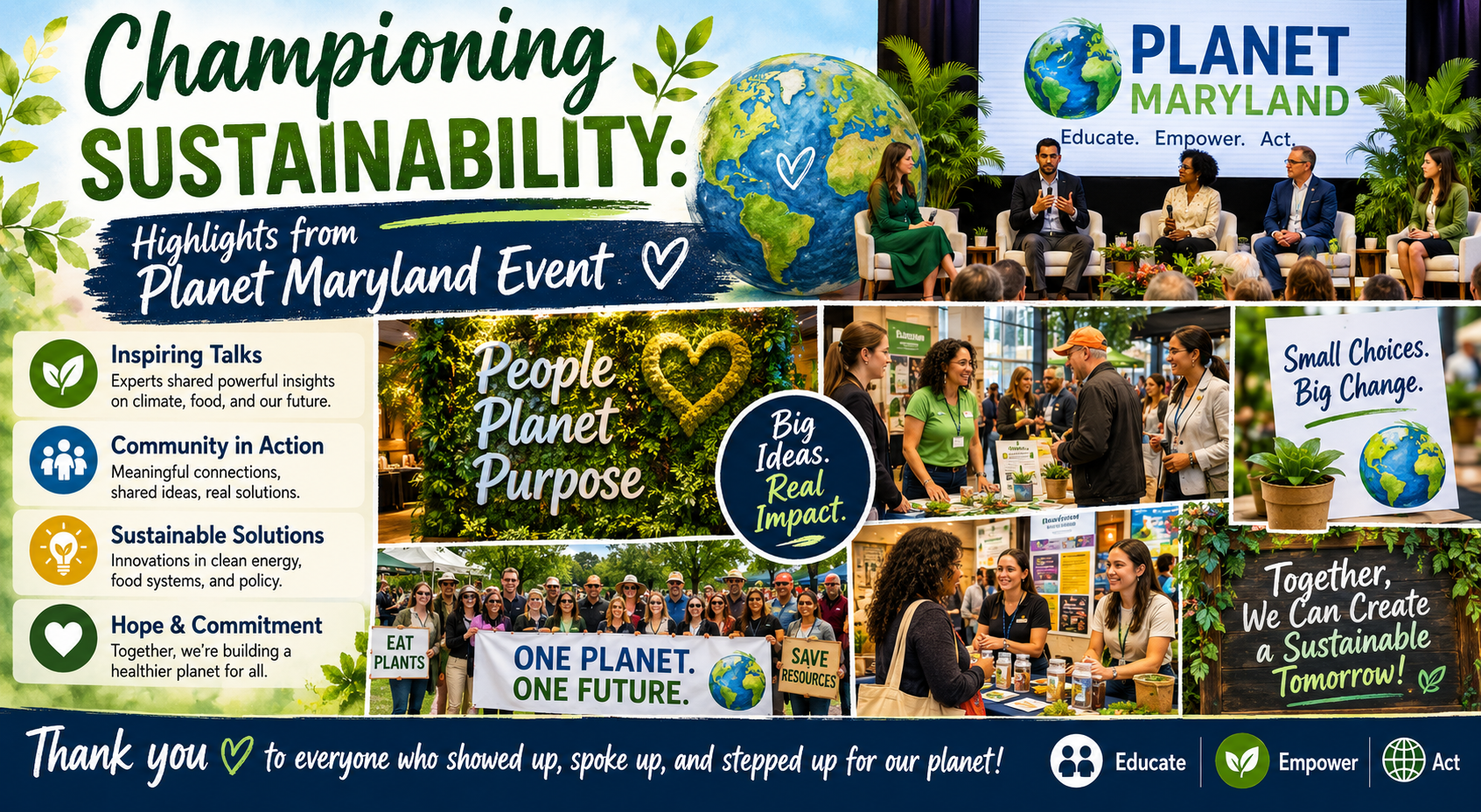 Championing Sustainability: Highlights from Planet Maryland Event. Weekly Digest – June 25, 2025