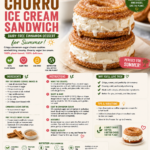 Vegan Churro Ice Cream Sandwich Recipe | Dairy-Free Cinnamon Dessert for Summer