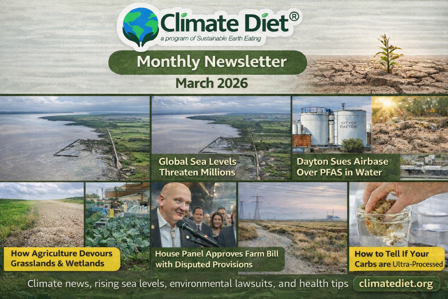 Climate Diet March 2026 Newsletter