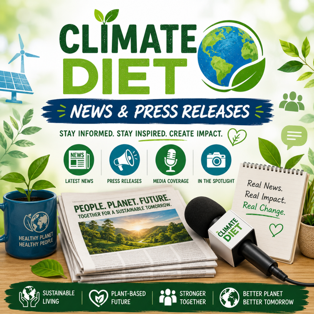 Climate Diet News and Press Release