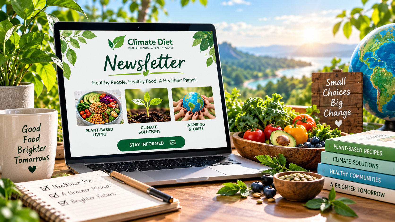 Latest Food Is Climate newsletter cover