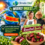 Super El Niño Warning. Plus, discover Erin & Jane’s delicious roasted beet recipe!